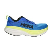 HOKA BONDI 8 ELECRTIC COBALT ET LETTUCE Chaussures de running pas cher