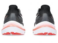 ASICS GT 2000 12 BLACK ET  SUNRISE RED Chaussures Running pas cher