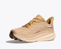 HOKA CLIFTON 9 WHEAT ET SHIFTING SAND  Chaussures de running pas cher