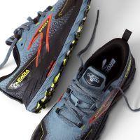 BROOKS CASCADIA 18 CITADEL EBONY ET LIME Chaussures de trail pas cher