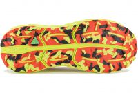 BROOKS CASCADIA 18 CHERRY TOMATO ET LIME BLACK Chaussures de trail pas cher
