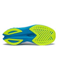 SAUCONY ENDORPHIN SPEED 4 WHITE ET VIZIBLUE  Chaussures running saucony pas cher