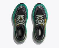 HOKA SPEEDGOAT 6 BLACK ET ALOE VERA Chaussures de trail pas cher