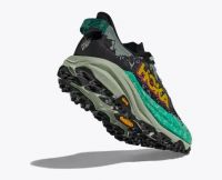 HOKA SPEEDGOAT 6 BLACK ET ALOE VERA Chaussures de trail pas cher