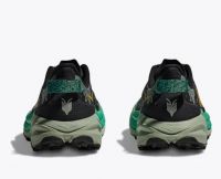 HOKA SPEEDGOAT 6 BLACK ET ALOE VERA Chaussures de trail pas cher