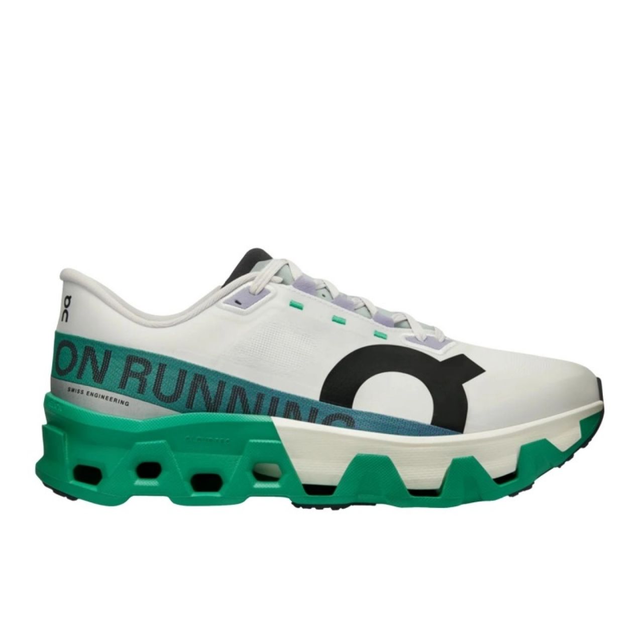 ON RUNNING CLOUDMONSTER HYPER WHITE ET MINT Chaussures de running