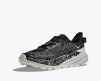 HOKA SPEEDGOAT 6 BLACK ET STARDUST Chaussures de trail pas cher