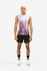 NNORMAL RACE TANK MOVEMENT PRINT Tee shirt running pas cher