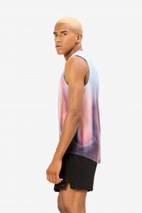 NNORMAL RACE TANK MOVEMENT PRINT Tee shirt running pas cher