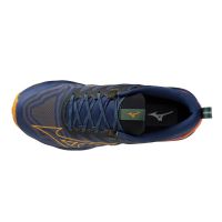 MIZUNO WAVE DAICHI 8 ESTATE BLUE Chaussures de trail pas cher