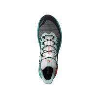 SALOMON GENESIS BAY ET ELECTRIC GREEN Chaussures de trail pas cher