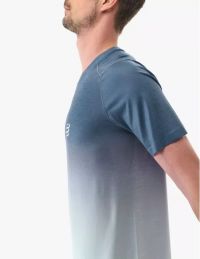COMPRESSPORT PERFORMANCE SS TEE POSEIDON ET ICE FLOW Tee shirt de running pas cher