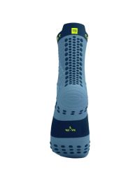 COMPRESSPORT PRO RACING SOCKS V4.0 TRAIL  DENIM ET POSEIDON Chaussettes running pas cher