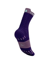 COMPRESSPORT PRO RACING SOCKS V4.0 PURPLE ET GRAPE Chaussettes running pas cher