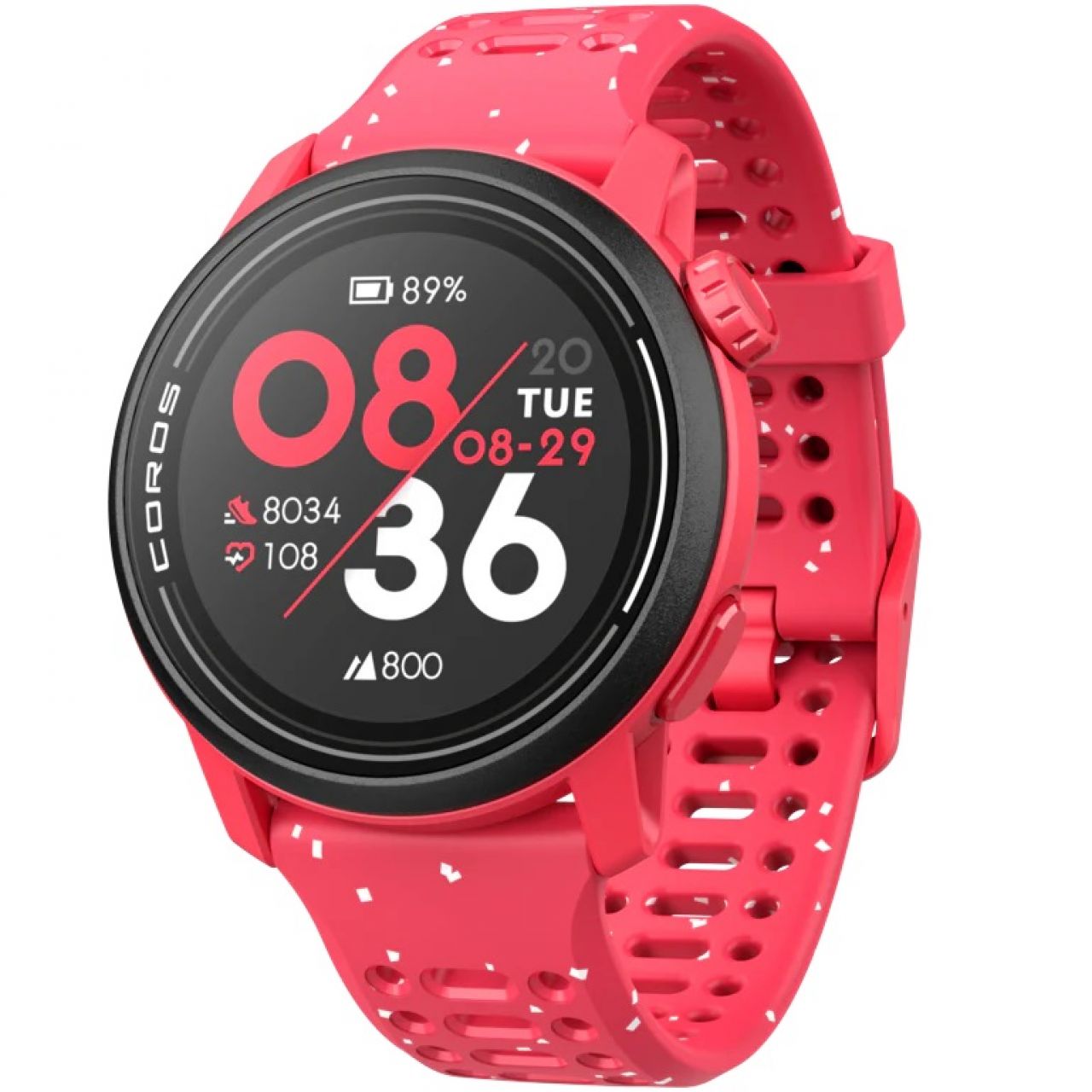 COROS PACE 3 SILICONE ROUGE Montre cardio GPS