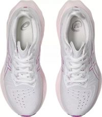 ASICS NOVABLAST 4 WHITE ET SOOTHING SEA Chaussures Running pas cher