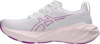 ASICS NOVABLAST 4 WHITE ET SOOTHING SEA Chaussures Running pas cher