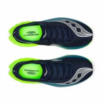 SAUCONY ENDORPHIN PRO 4 MARINE ET CITRON Chaussures running saucony pas cher