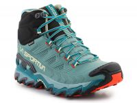LA SPORTIVA ULTRA RAPTOR II  LEATHER GTX JUNIPER ET CARBON Chaussure de randonnée