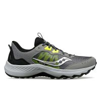 SAUCONY AURA TR CINDER ET CITRON  Chaussures de trail saucony
