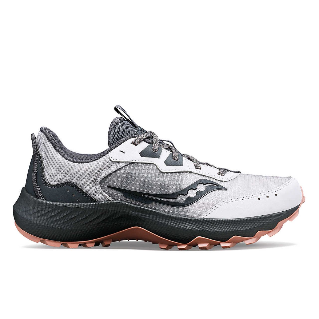 SAUCONY AURA TR FOG ET LOTUS  Chaussures de trail saucony