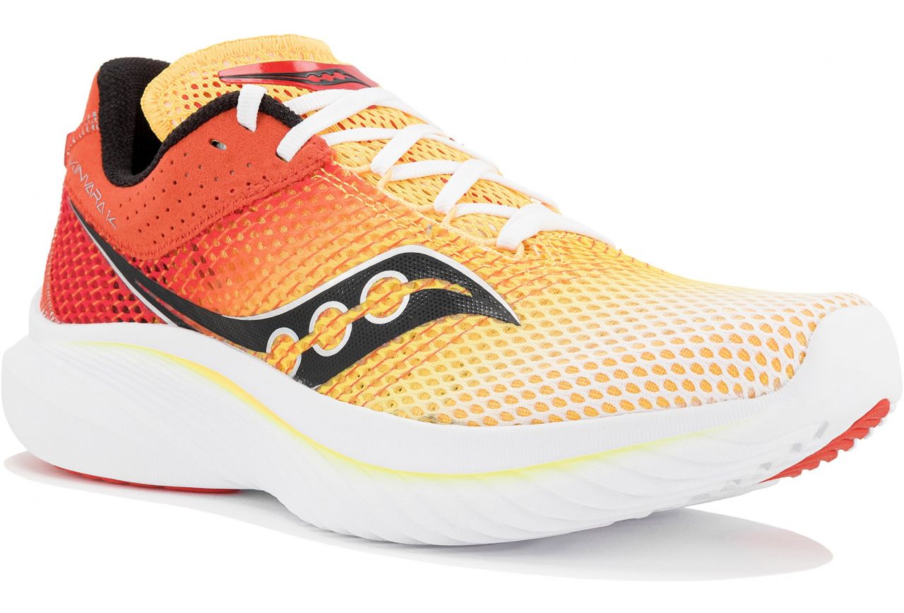 KINVARA 14 RED WHITE ET VIZIGOLD Chaussures running saucony