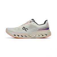 ON RUNNING CLOUDSURFER NEXT WHITE ET FLAME Chaussures de running pas cher