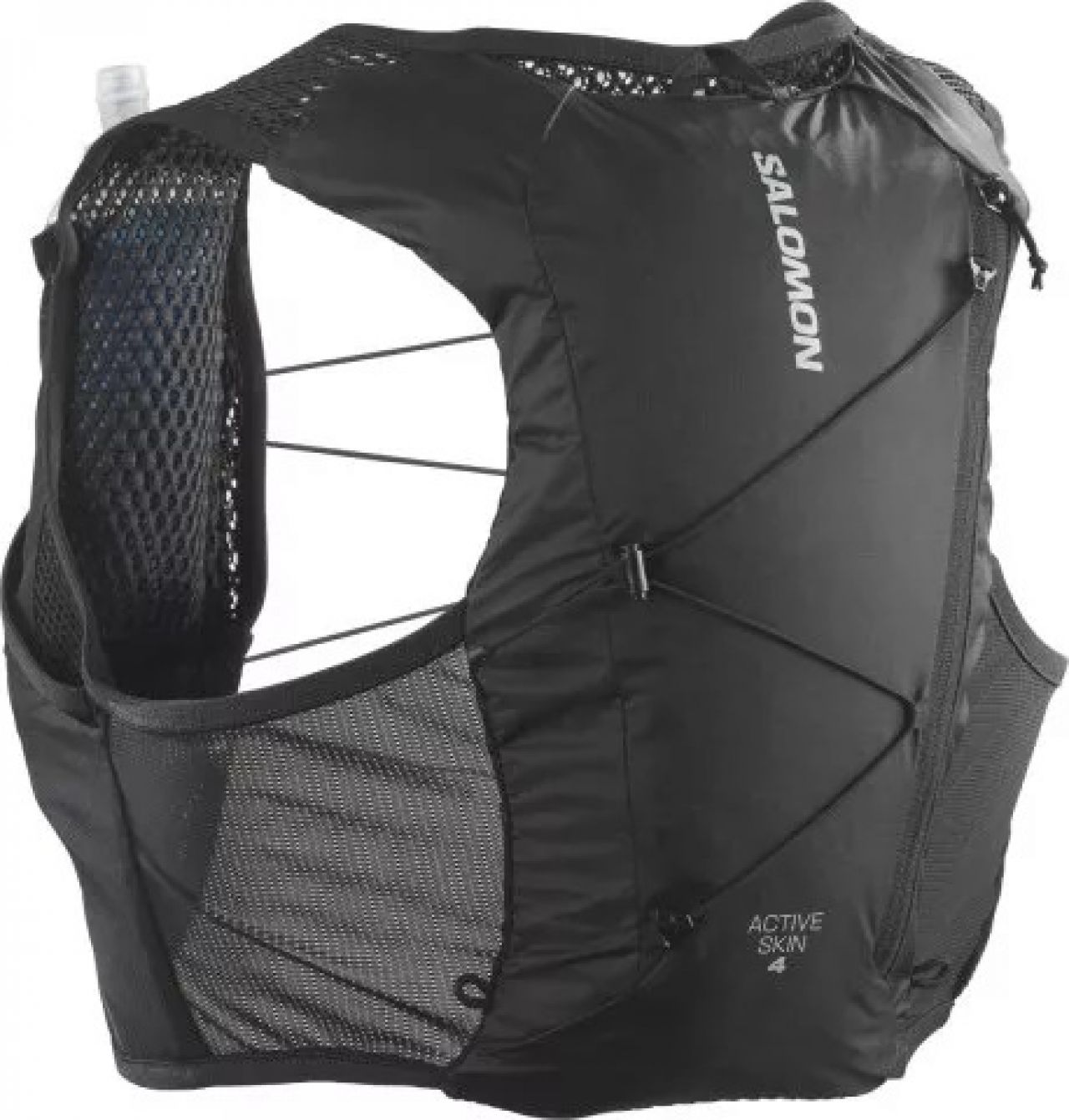 SALOMON ACTIVE SKIN 4 SET BLACK Sac à dos trail