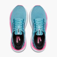 BROOKS GLYCERIN 21 MOROCCAN BLUE ET PINK Chaussures de running pas cher