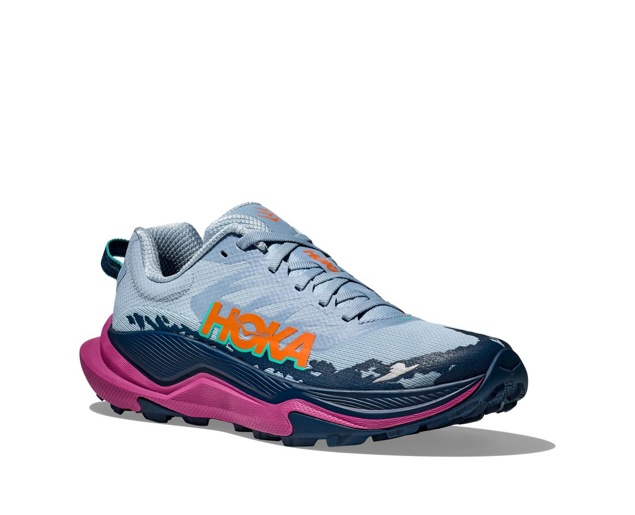 HOKA TORRENT 4 DRIZZLE FUCHSIA Chaussures de Trail