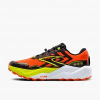 BROOKS CALDERA 7 CHERRY TOMATO Chaussures de trail pas cher