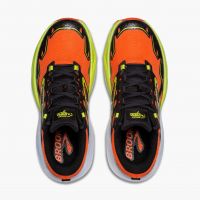 BROOKS CALDERA 7 CHERRY TOMATO Chaussures de trail pas cher