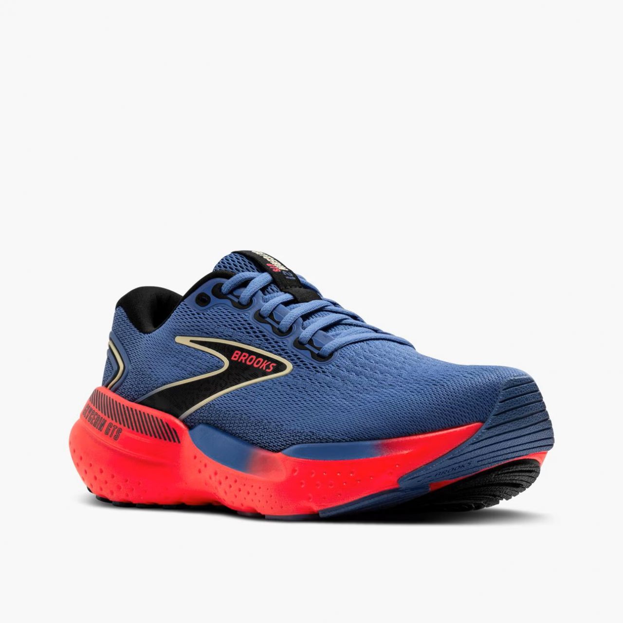 BROOKS GLYCERIN GTS 21 BLUE BLACK ET PINK Chaussures de running