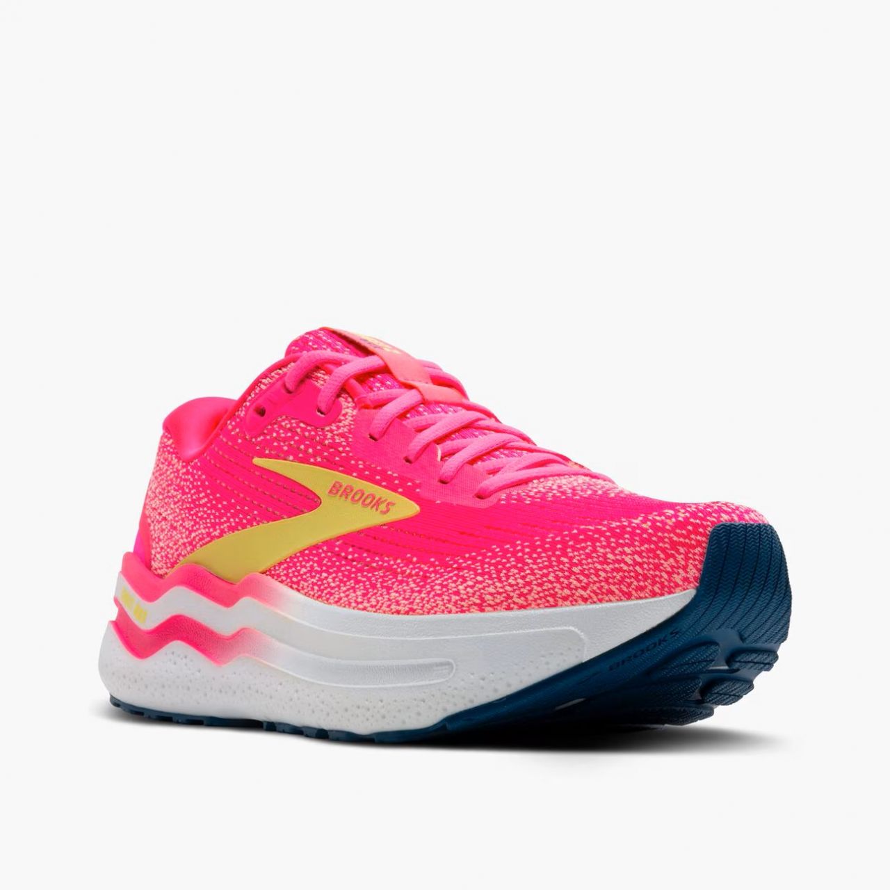 BROOKS GHOST MAX 2 PINK ET LEMON TONIC Chaussures de running