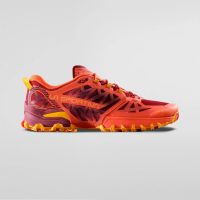 LA SPORTIVA BUSHIDO 3 CHERRY TOMATO ET SANGRIA  chaussure de  trail pas cher