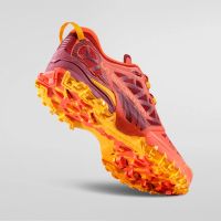 LA SPORTIVA BUSHIDO 3 CHERRY TOMATO ET SANGRIA  chaussure de  trail pas cher