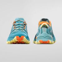 LA SPORTIVA BUSHIDO 3 CHERRY EVERGLADE ET ZEST chaussure de  trail pas cher