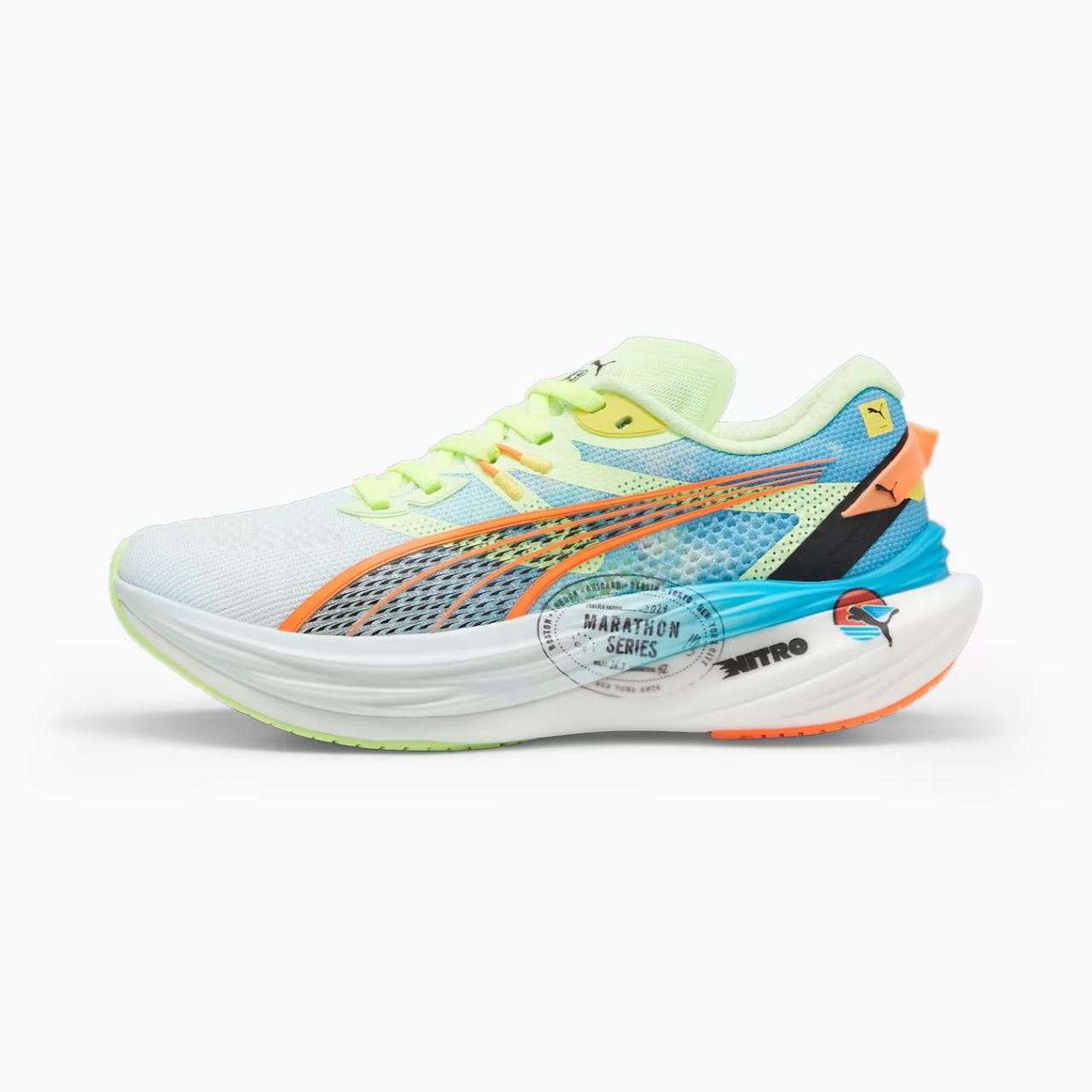 PUMA DEVIATE NITRO 3 MARA ET NITRO BLUE Chaussures de running