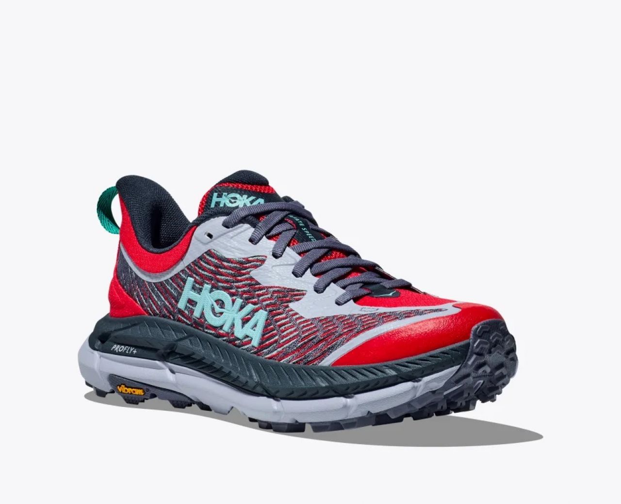 HOKA MAFATE SPEED 4 CERISE ET STORMY SKIES Chaussures de trail