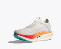 HOKA CIELO X1 FROST ET CERISE Chaussures avec plaque carbone pas cher