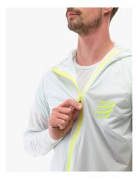 COMPRESSPORT HURRICANE WATERPROOF 10/10 JACKET ICE FLOW Veste étanche pas cher