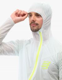 COMPRESSPORT HURRICANE WATERPROOF 10/10 JACKET ICE FLOW Veste étanche pas cher