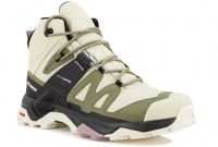 SALOMON X ULTRA 4 MID GTX W DEEP LICHENGREEN  Chaussures de randonnée