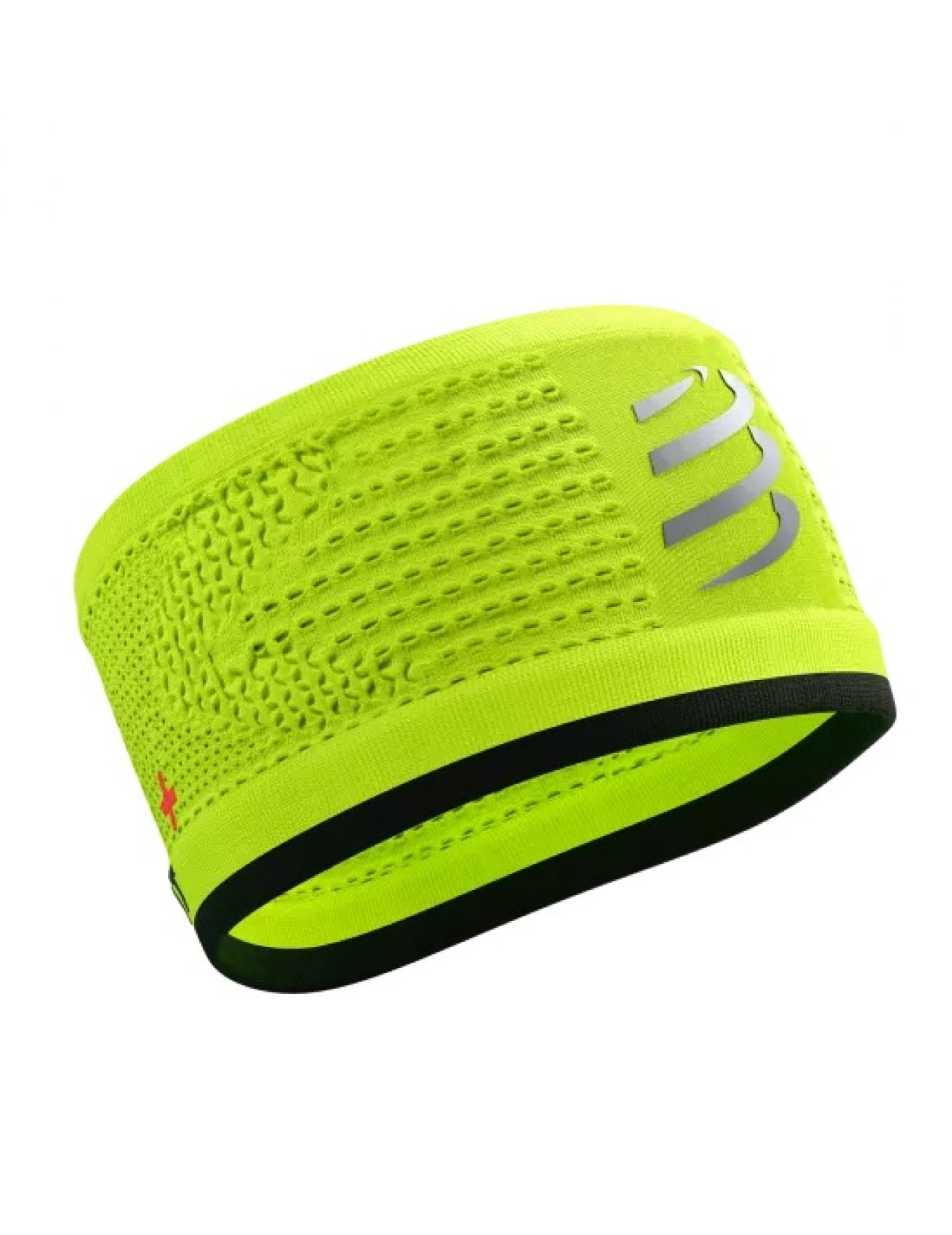 COMPRESSPORT HEADBAND ON/OFF FLASH YELLOW FLUO Bandeau été