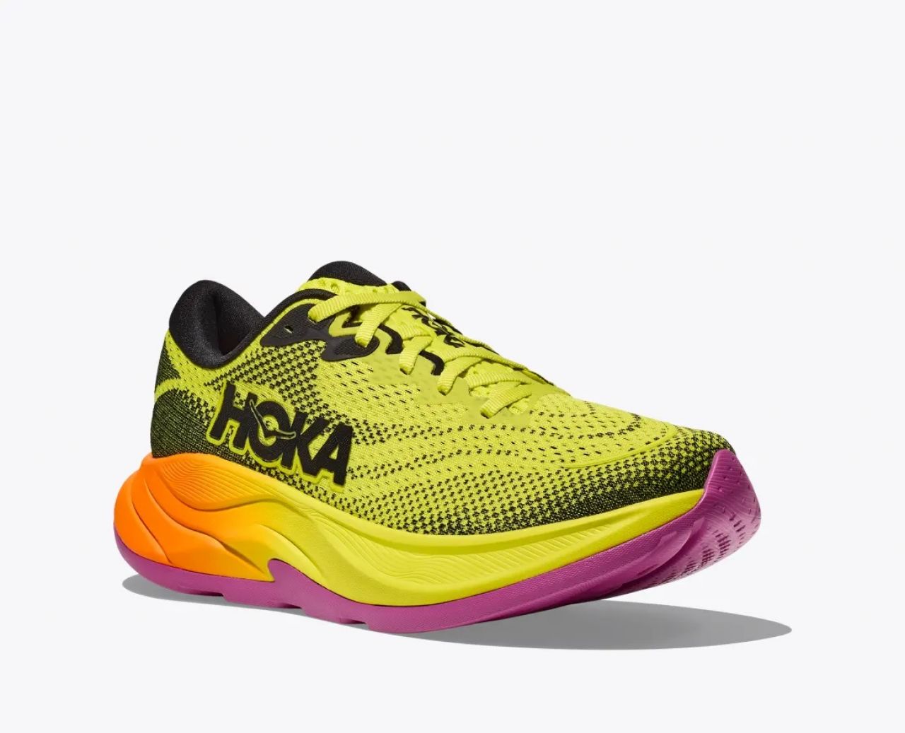 HOKA RINCON 4 BLACK ET HOKA CITRUS Chaussures de running