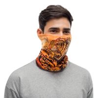 BUFF TOUR DE COU ORIGINAL TIGERS ORANGE Foulard multifonction pas cher