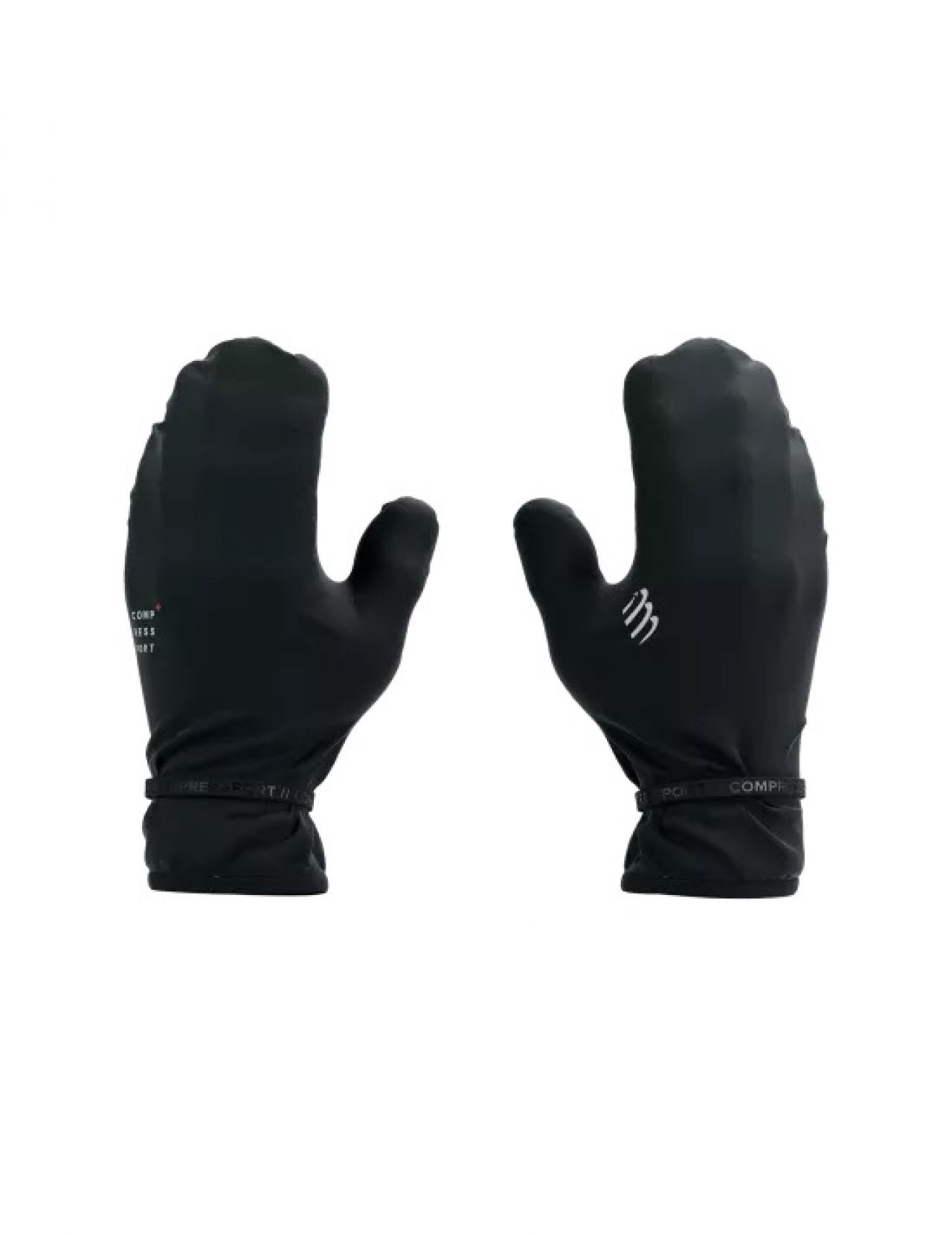 COMPRESSPORT HURRICANE WATERPROOF 10/10 MITTENS BLACK  Gants étanches