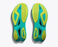HOKA MACH X 2 FROST ET ELECTRIC AQUA Chaussures de running pas cher