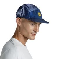 BUFF 5 PANEL GO CAP ARIUS BLUE Casquette de running pas cher
