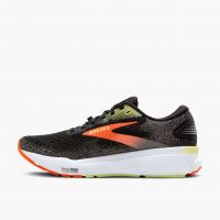 BROOKS GHOST 16 GTX BLACK ET MANDARIN Chaussures de running pas cher